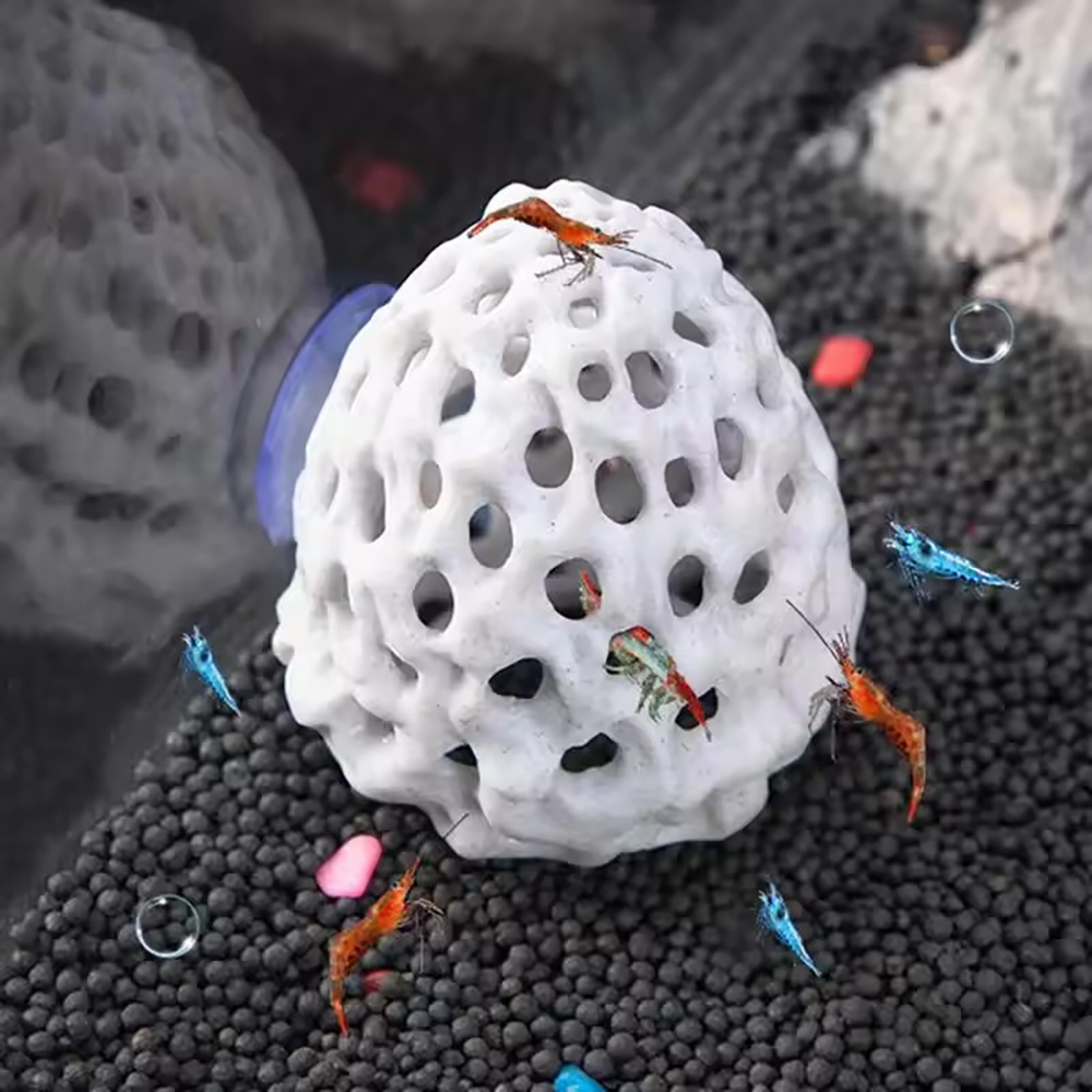 Aquarium Fish Hiding Spot - Aquarium Small Shrimp Cave Mini Porous