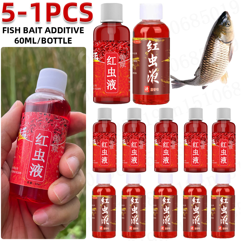 Aquarium Fish Diseases - 5-1PCS 60ML Fish Attractant Liquid Blood