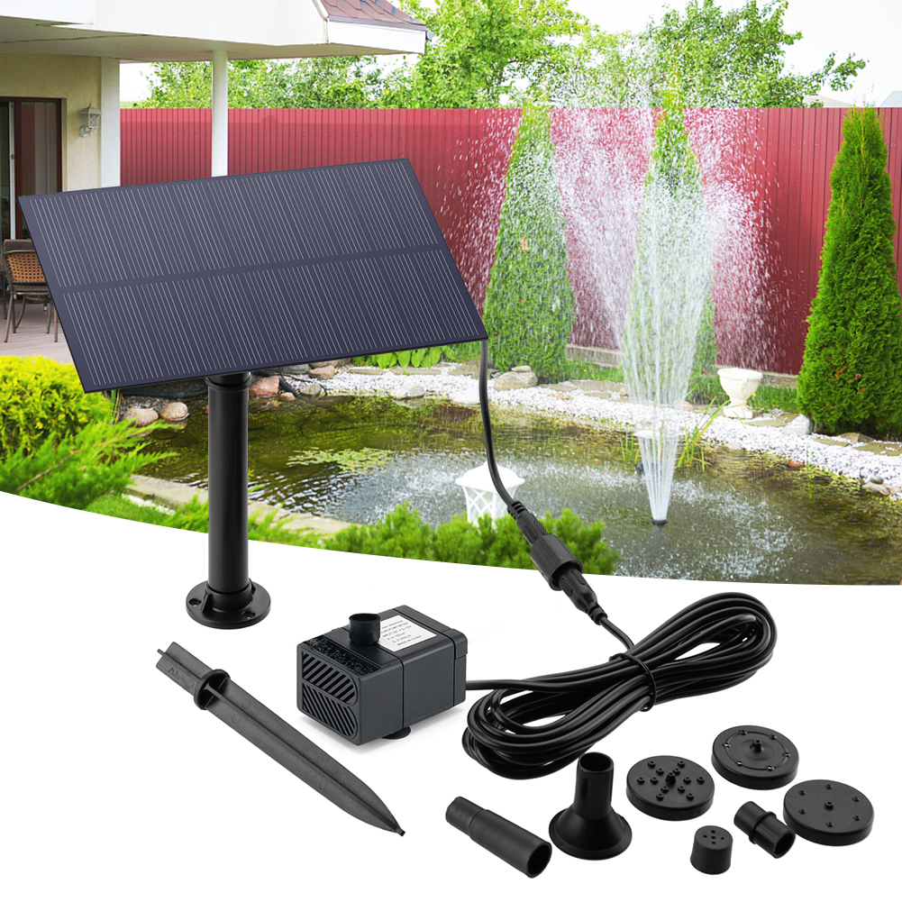 Aquarium Fish Fishing - 5W 5V Solar Water Pump Garden