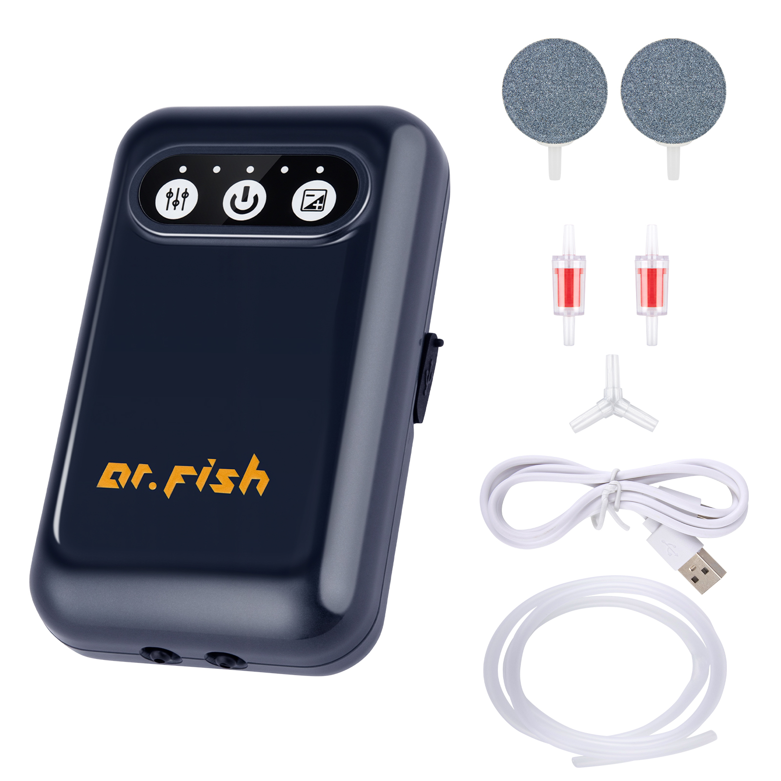 Aquarium Fish Fishing - Aquarium Air Pump USB Rechargeable Up