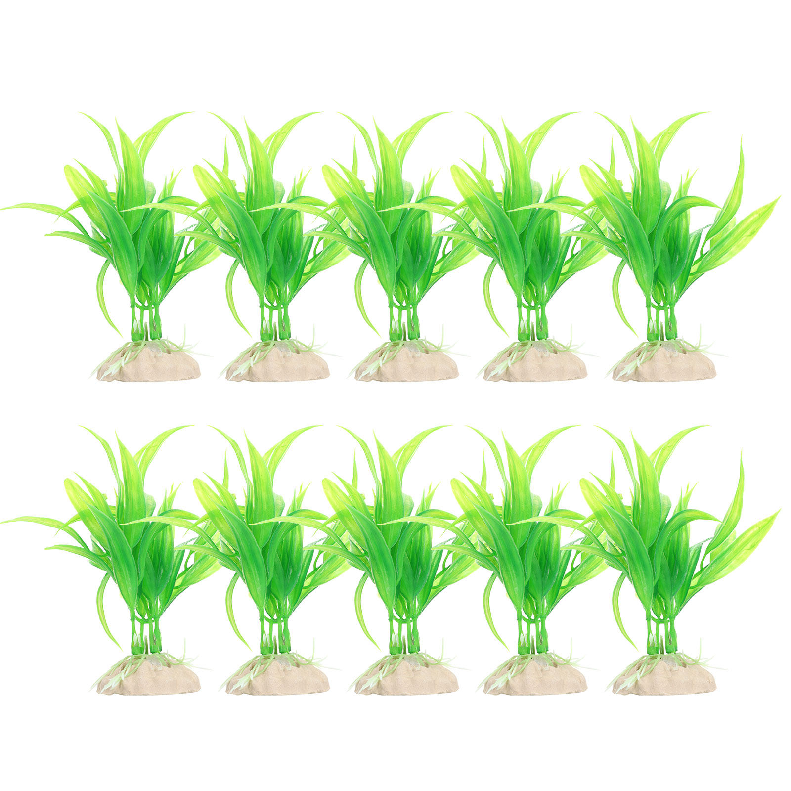 10Pcs Lifelike Resin Grass Aqu - Aquarium Fish Hiding Spot incelemesi ve fiyatı