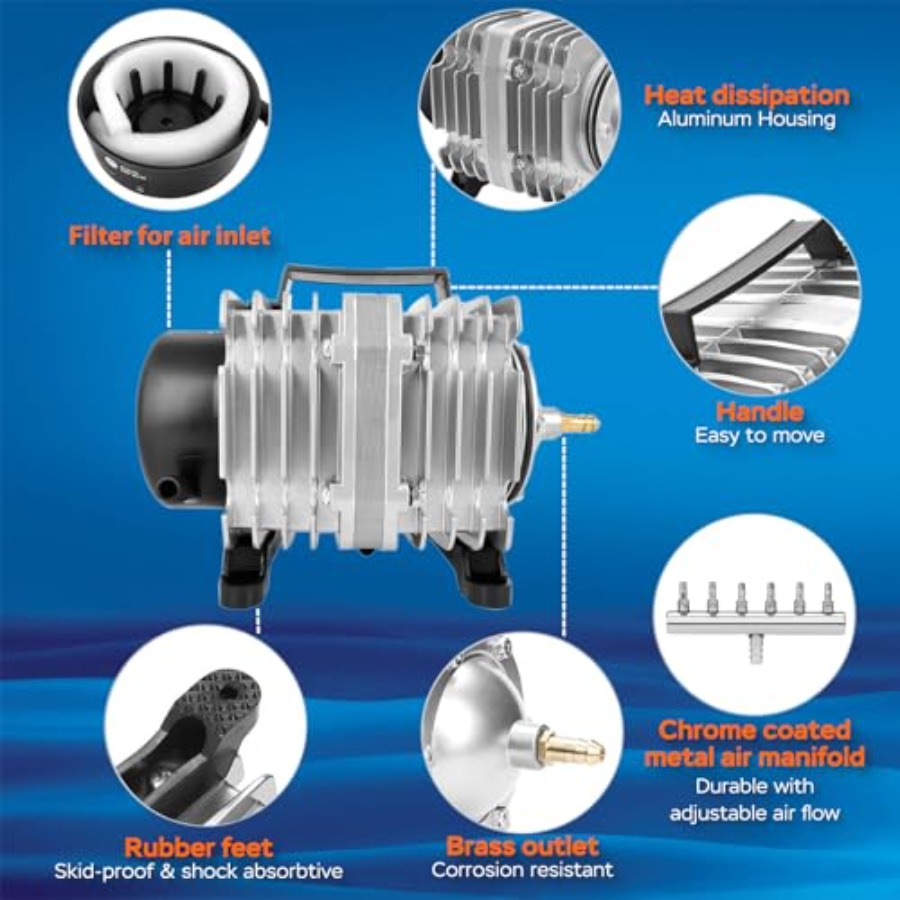 Curated Picks Aquarium Air Pum - Aquarium Fish In Pond incelemesi ve fiyatı