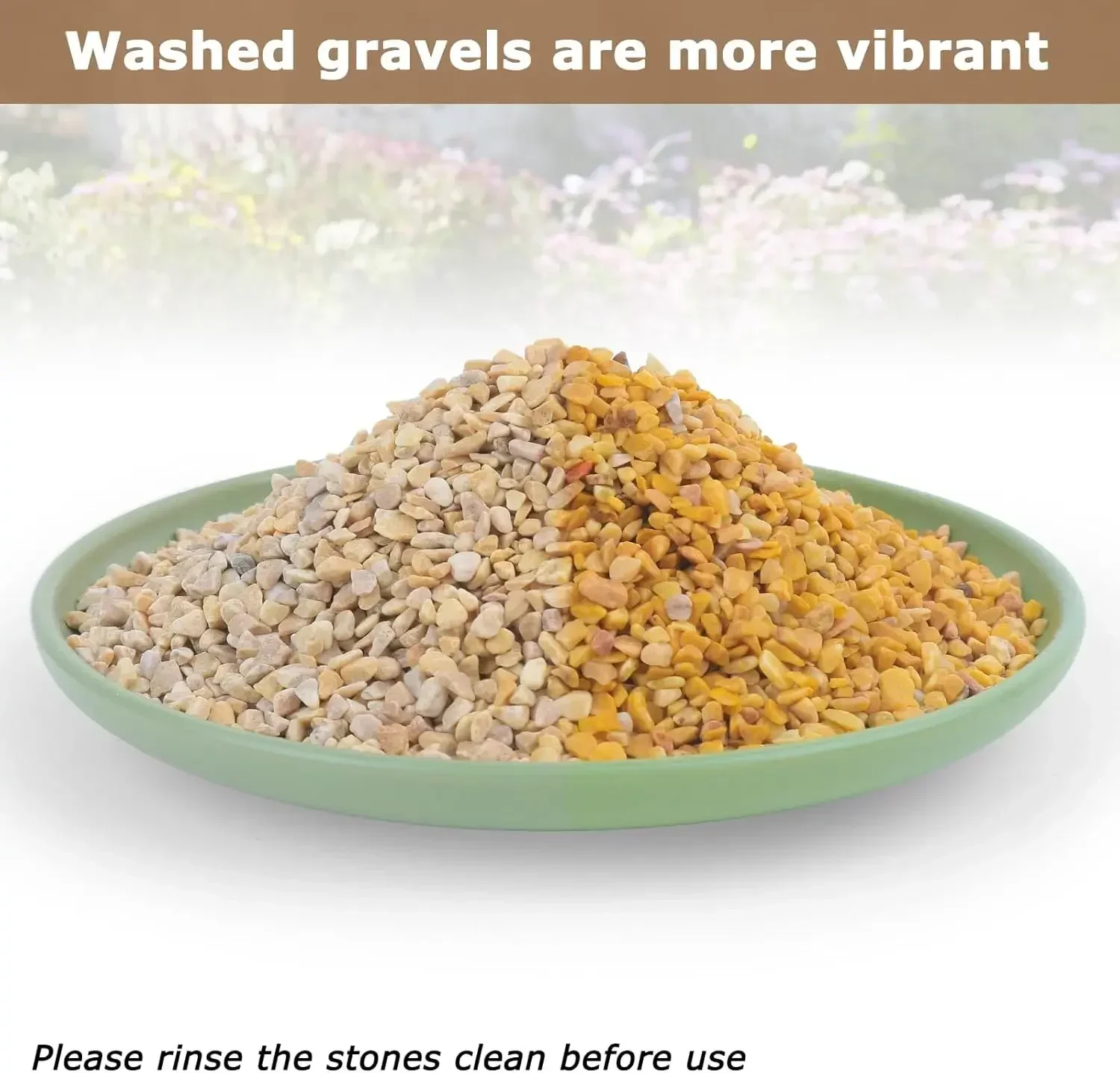 45Lb 1/5Inch Natural Pea Grave - Aquarium Decoration Rock incelemesi ve fiyatı