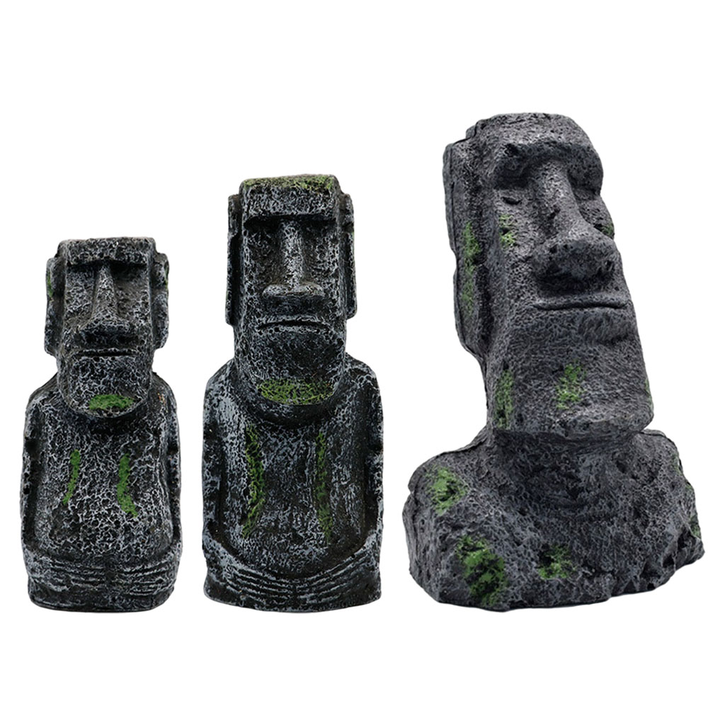 Aquarium Moai Statues Easter I - Aquarium Fish Names incelemesi ve fiyatı
