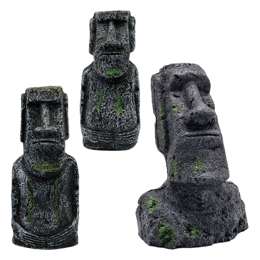 Aquarium Moai Statues Easter I - Aquarium Fish Names incelemesi ve fiyatı