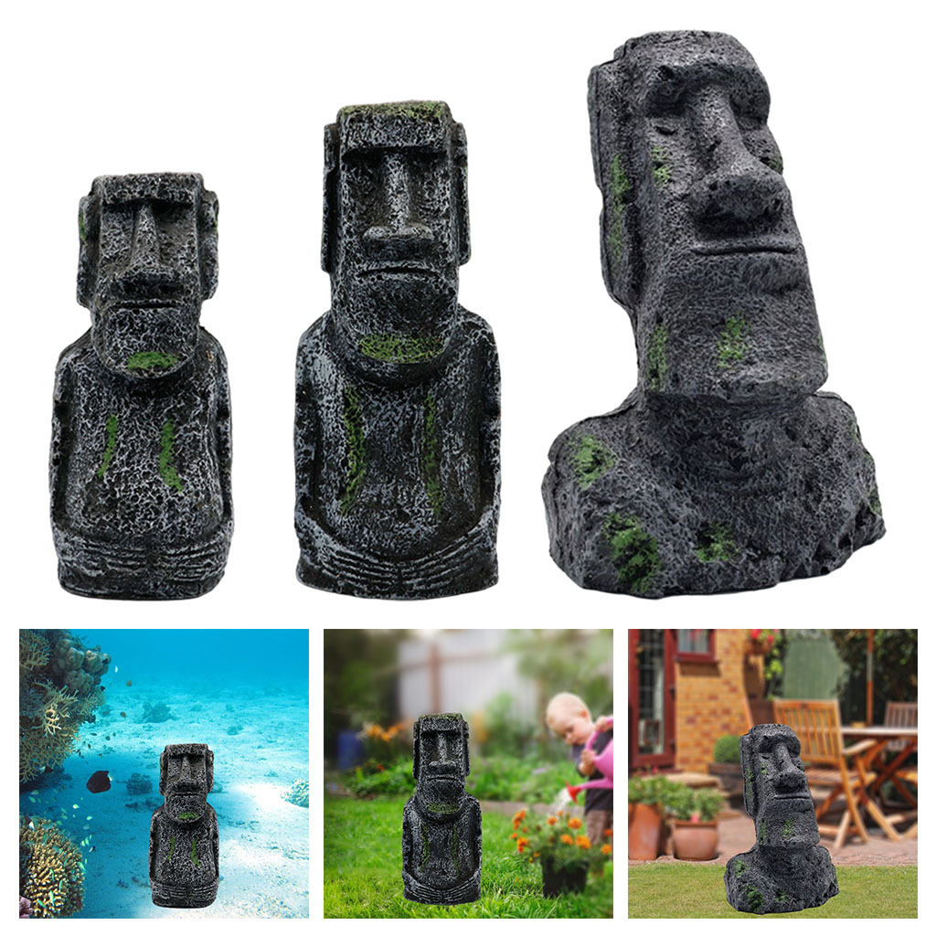 Aquarium Moai Statues Easter I - Aquarium Fish Names incelemesi ve fiyatı