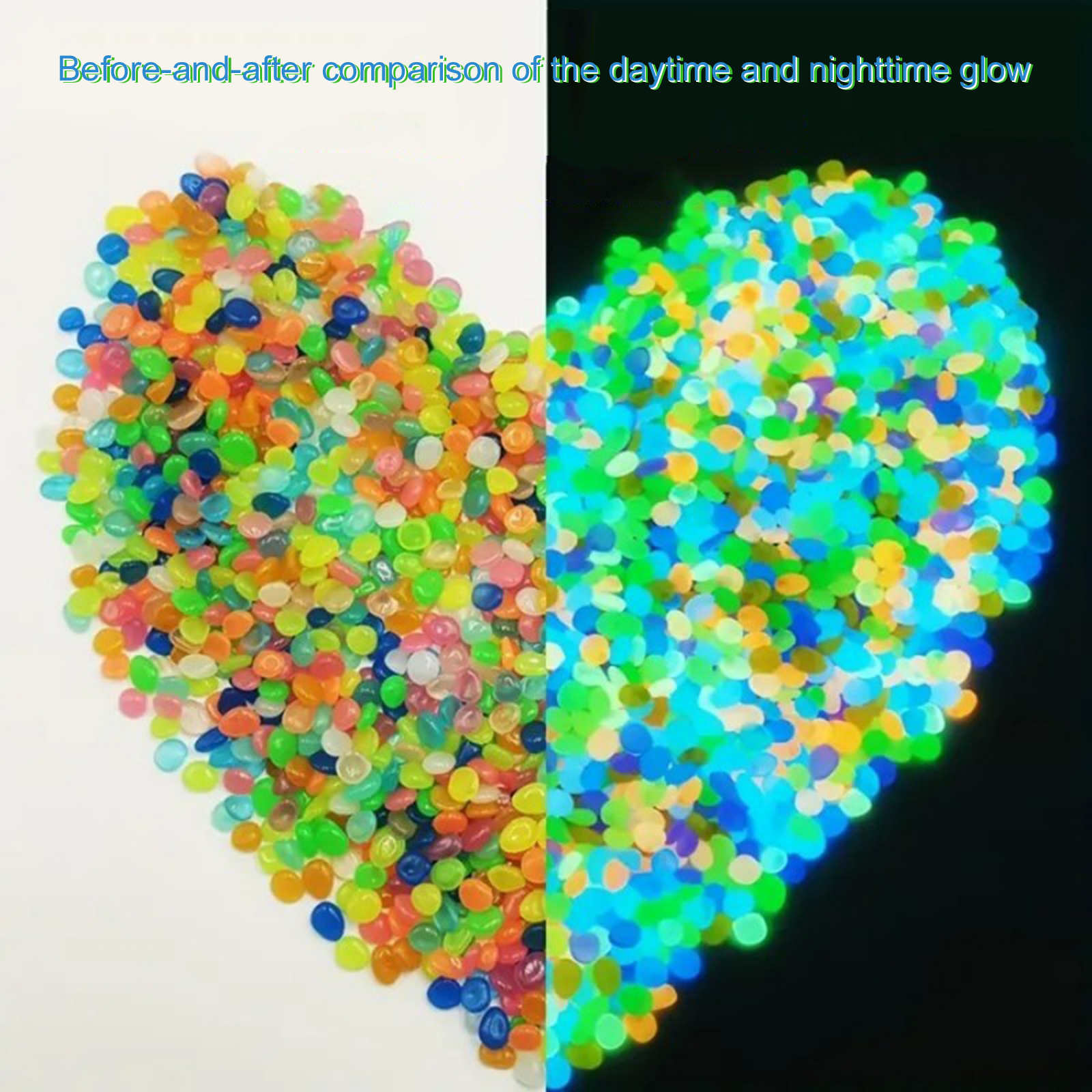 200-1000 Pcs Luminous Rock Sto - Aquarium Decoration Rock incelemesi ve fiyatı