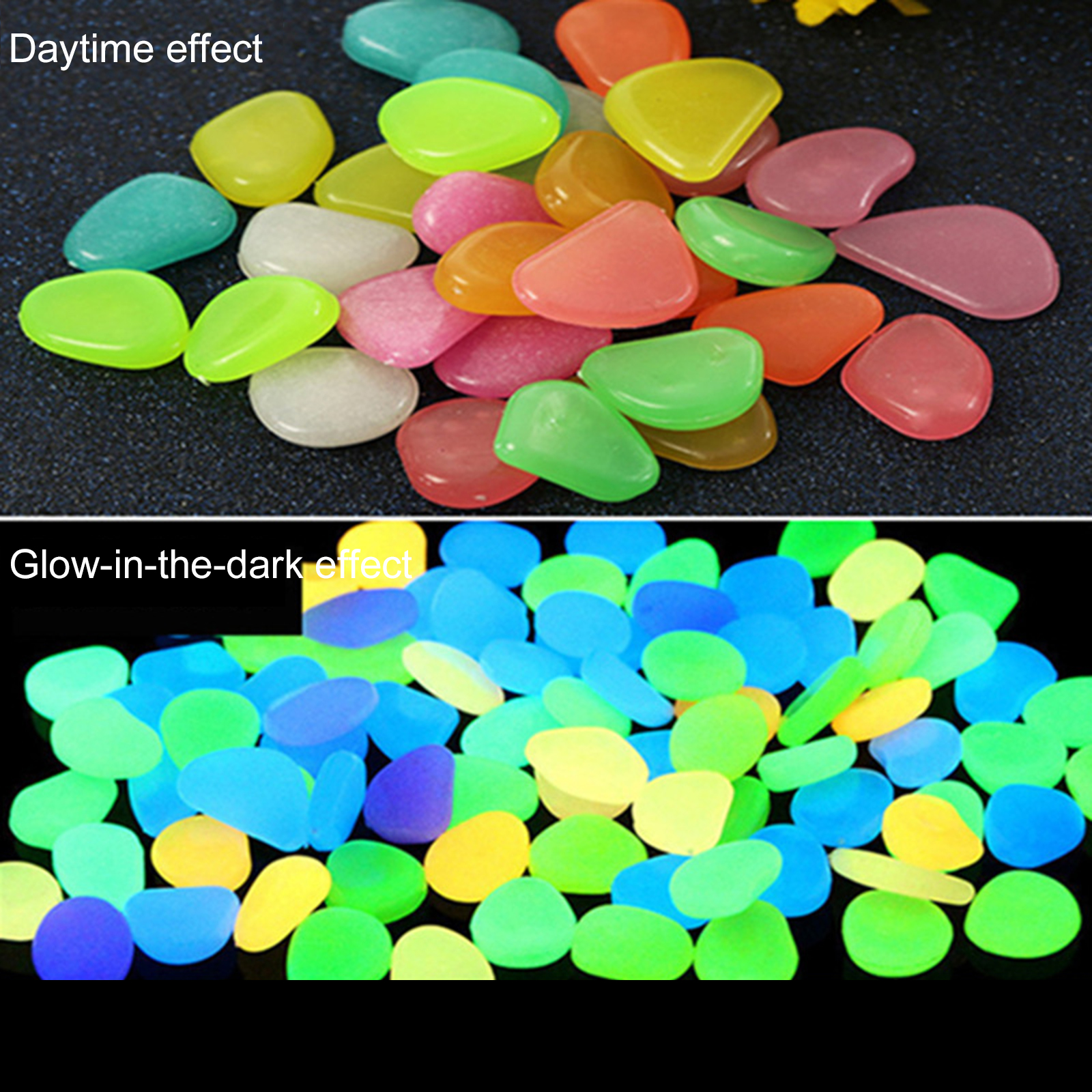 200-1000 Pcs Luminous Rock Sto - Aquarium Decoration Rock incelemesi ve fiyatı