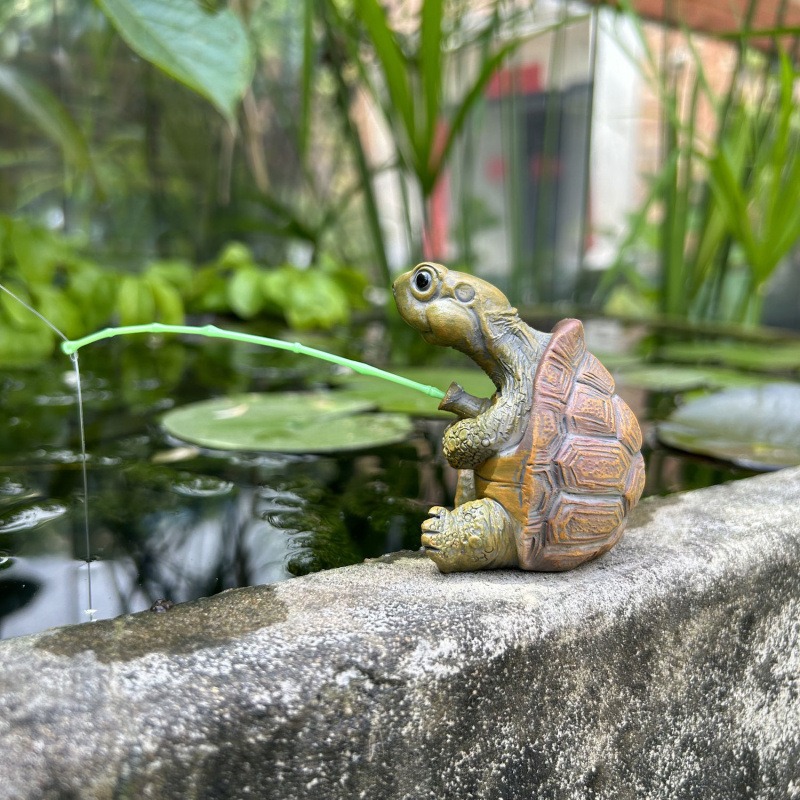 Turtle fishing fish tank aquar - Aquarium Fish In Pond incelemesi ve fiyatı