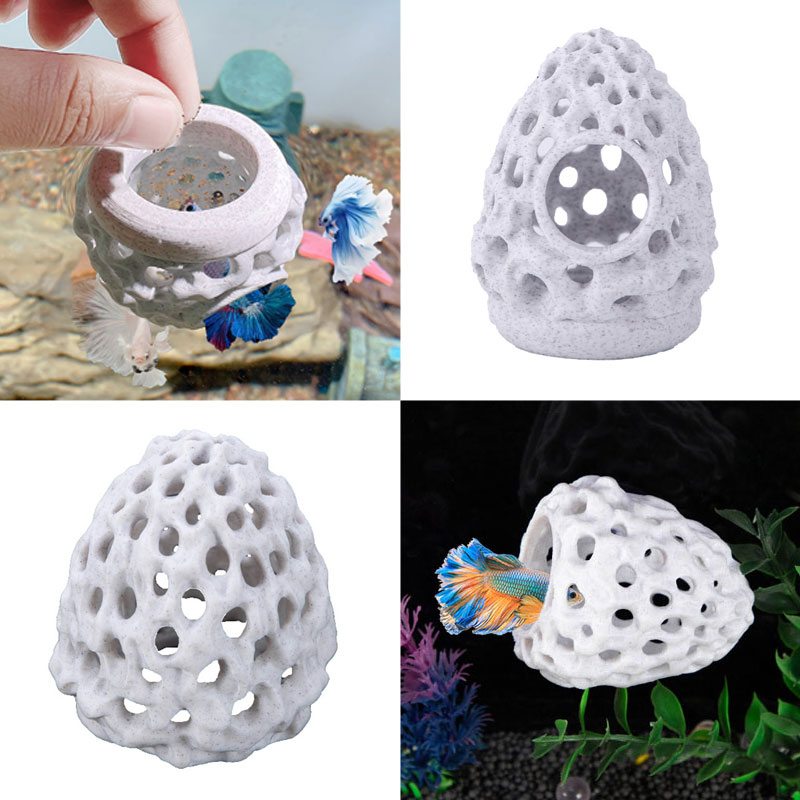 1PC Aquarium shrimp house Cave - Aquarium Fish Hiding Spot incelemesi ve fiyatı