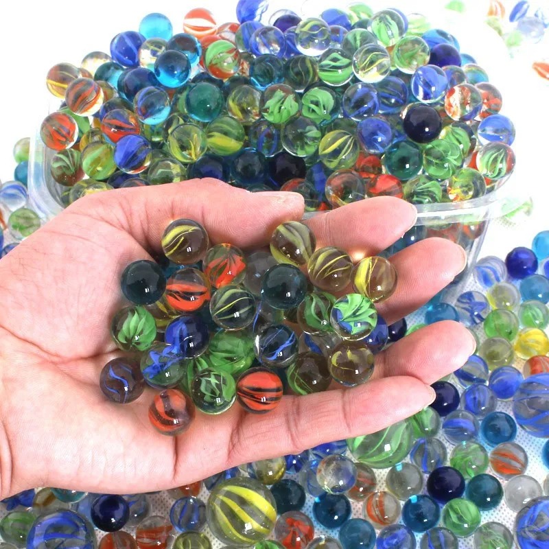 50Pcs 14mm Colorful Glass Marb - Aquarium Fish Fishing incelemesi ve fiyatı