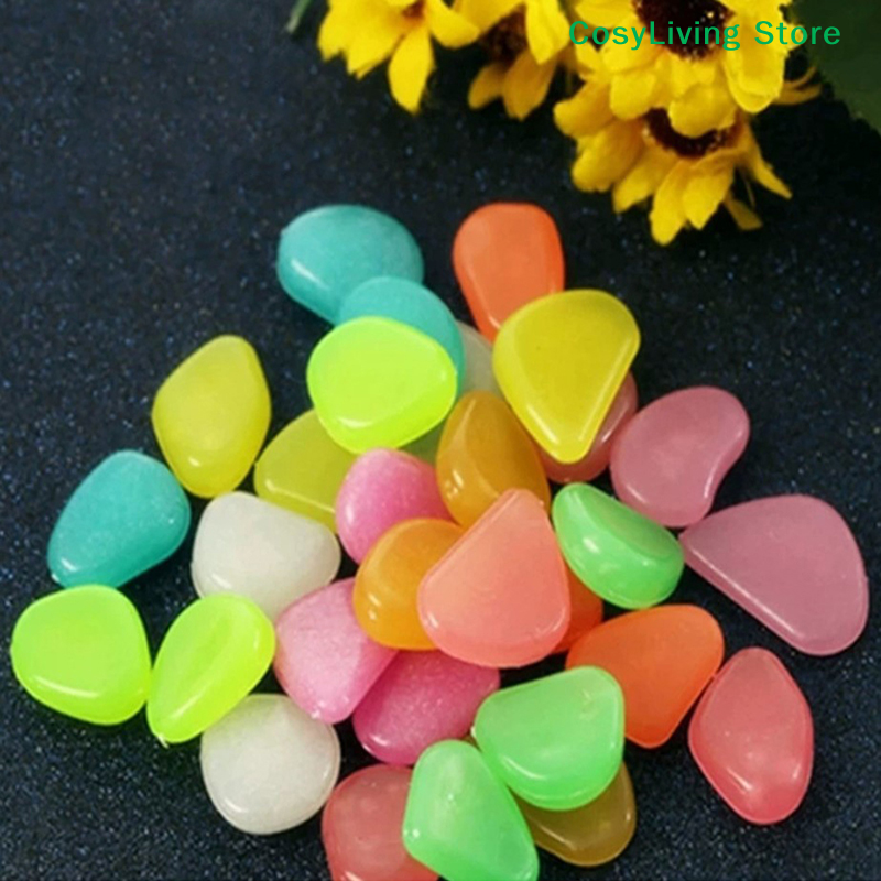 100Pcs/Bag Outdoor Luminous St - Aquarium Decoration Rock incelemesi ve fiyatı