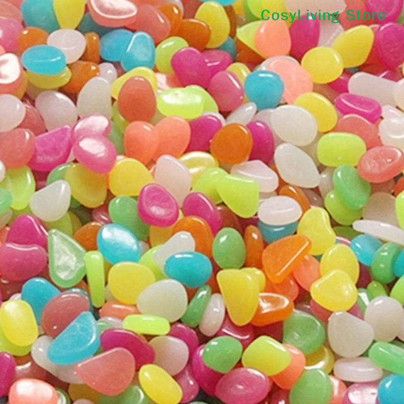 100Pcs/Bag Outdoor Luminous St - Aquarium Decoration Rock incelemesi ve fiyatı