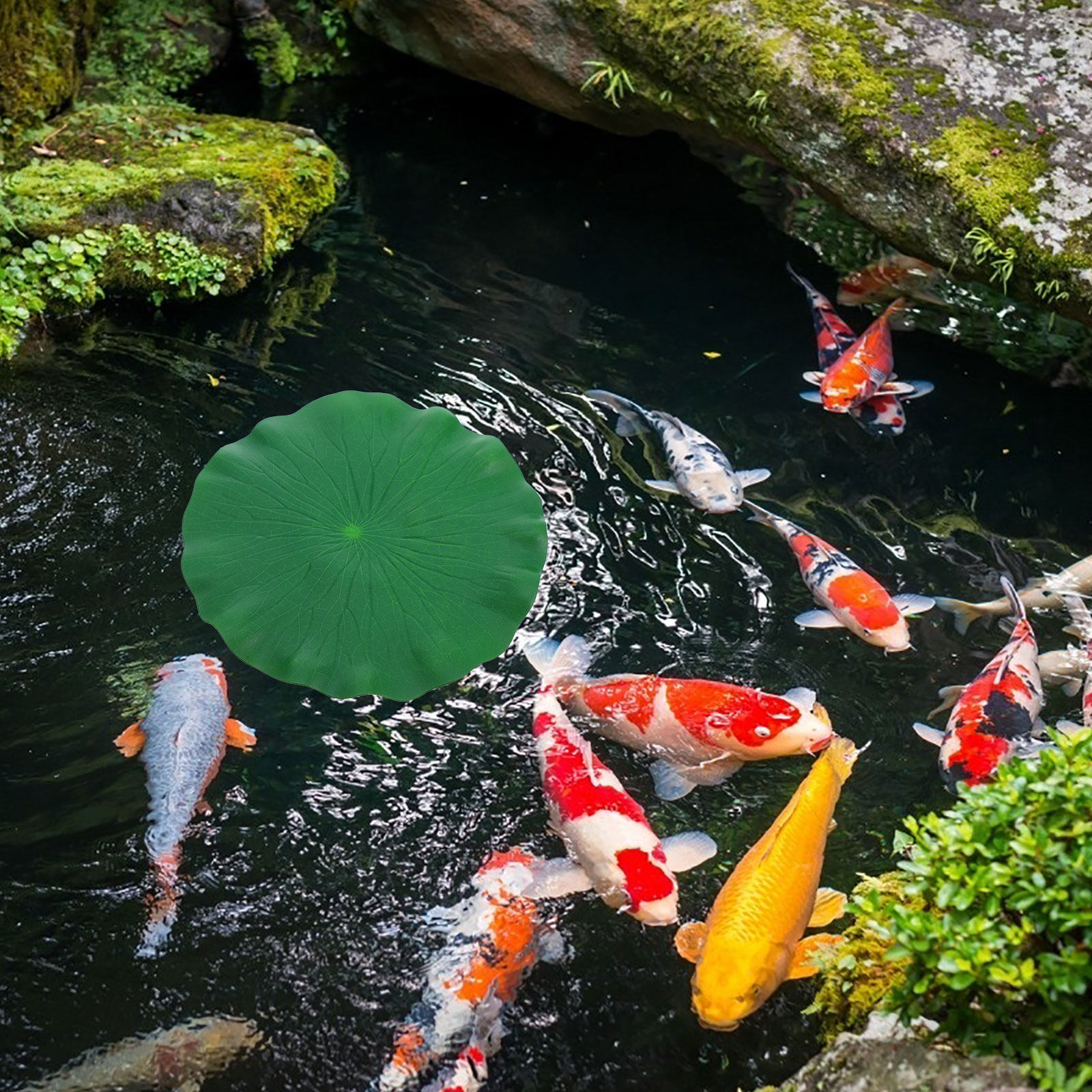 15Pcs Artificial Lotus Leaves  - Aquarium Fish In Pond incelemesi ve fiyatı