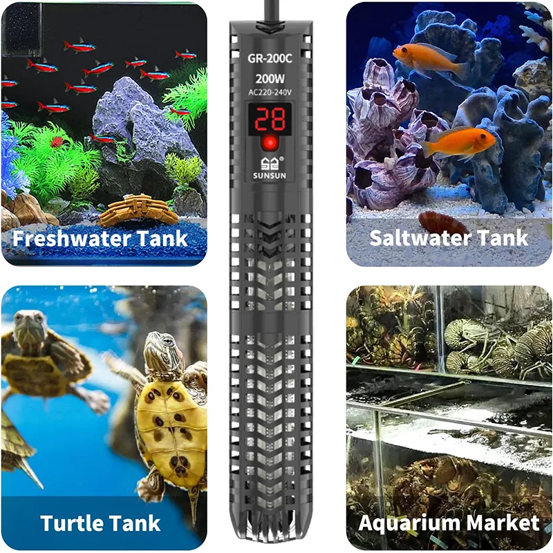 Aquariums Submersible Heater D - Aquarium Fish Cold Water incelemesi ve fiyatı