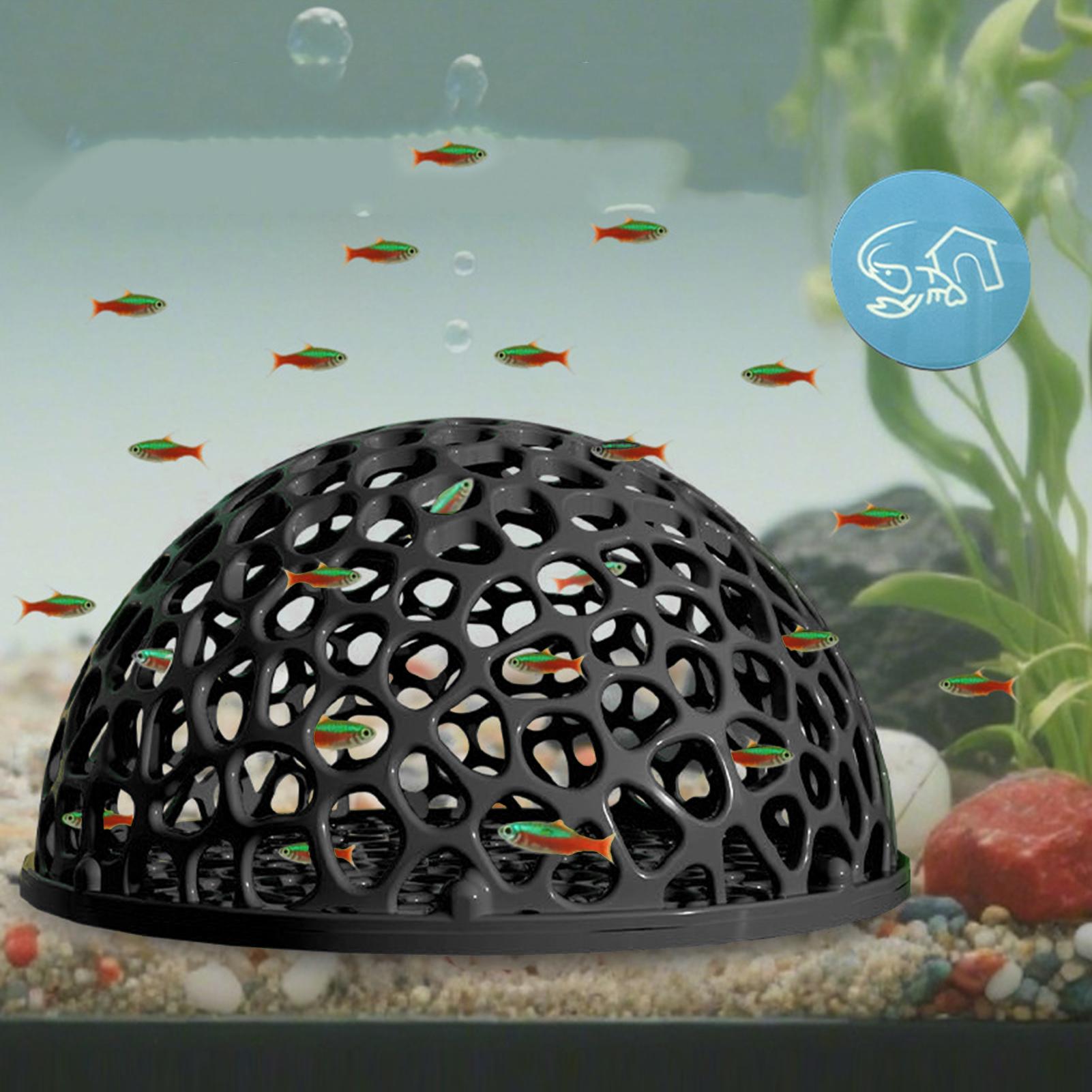 Aquarium shrimp house Cave Min - Aquarium Fish Hiding Spot incelemesi ve fiyatı