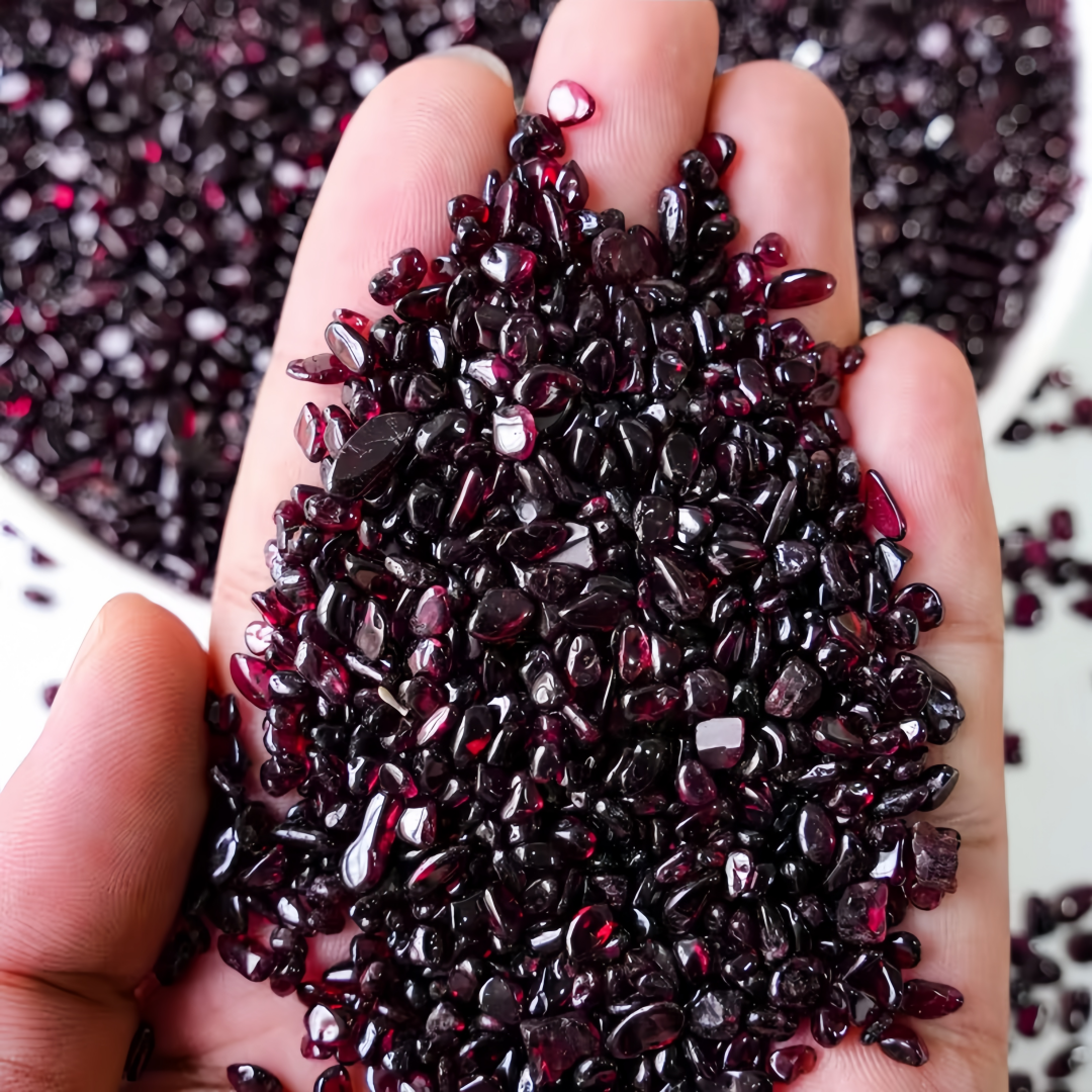 Natural Garnet Crushed Stone,  - Aquarium Fish Fishing incelemesi ve fiyatı
