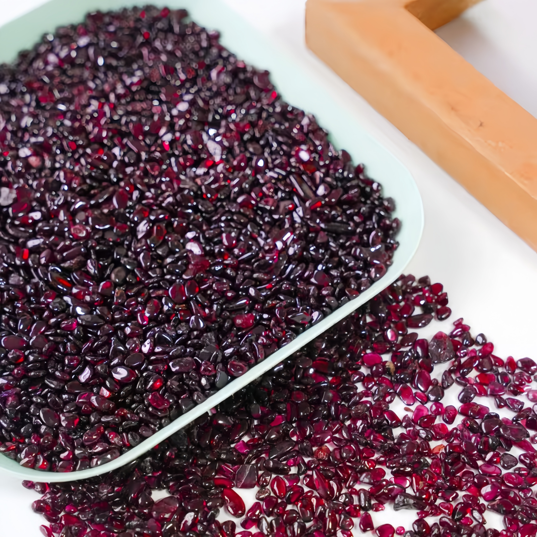 Natural Garnet Crushed Stone,  - Aquarium Fish Fishing incelemesi ve fiyatı