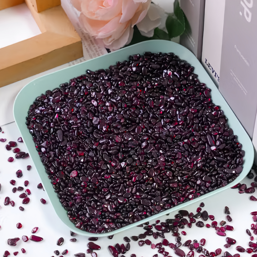 Natural Garnet Crushed Stone,  - Aquarium Fish Fishing incelemesi ve fiyatı