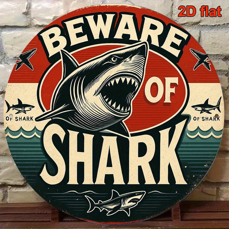 Round French Aluminum Sign Vin - Aquarium Fish Names incelemesi ve fiyatı