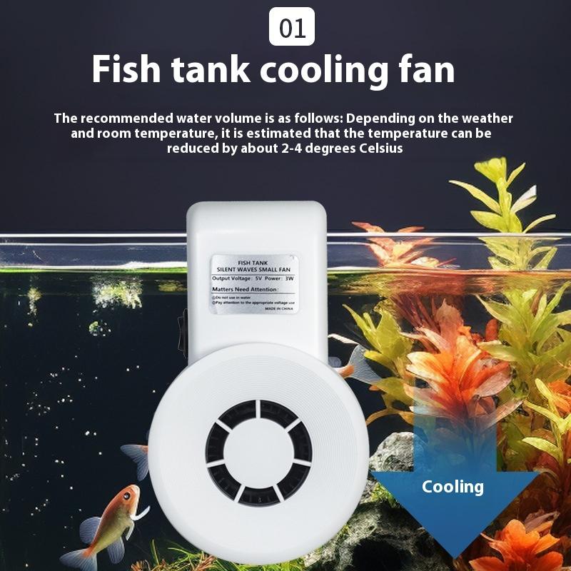 New Mini Aquarium Cooling Fans - Aquarium Fish Cold Water incelemesi ve fiyatı
