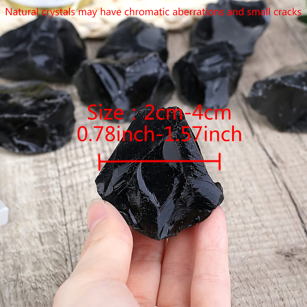 Natural Black Obsidian Raw Sto - Aquarium Fish Names incelemesi ve fiyatı