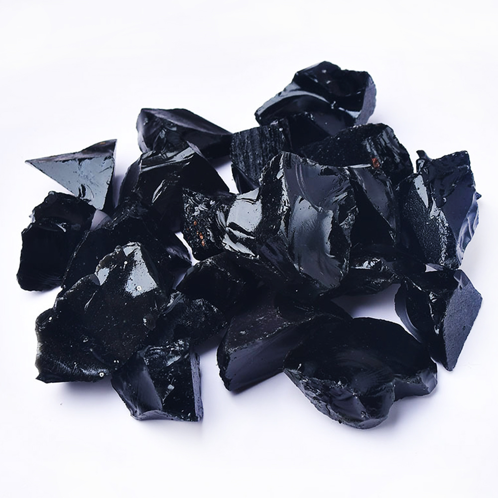 Natural Black Obsidian Raw Sto - Aquarium Fish Names incelemesi ve fiyatı