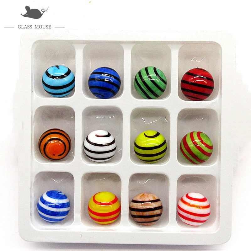 18mm New Handmade Glass Marble - Aquarium Fish Names incelemesi ve fiyatı
