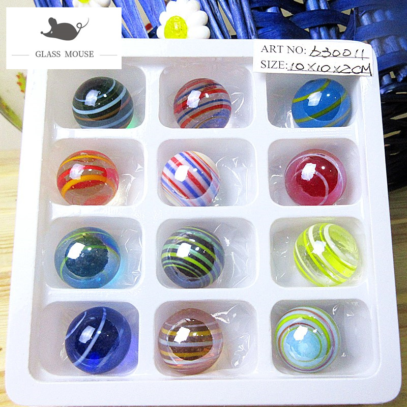 18mm New Handmade Glass Marble - Aquarium Fish Names incelemesi ve fiyatı