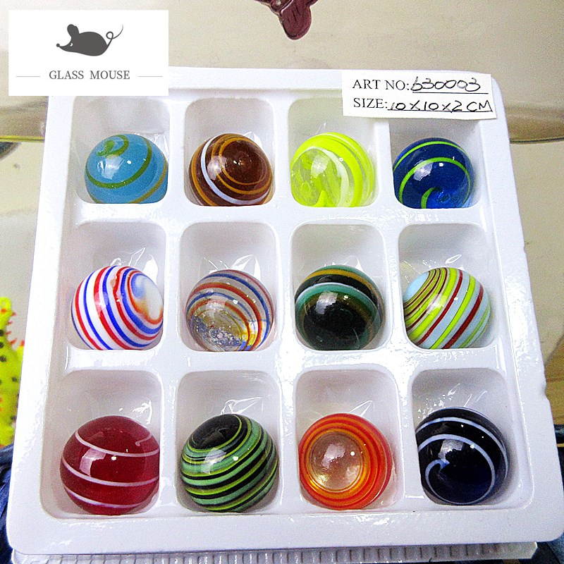 18mm New Handmade Glass Marble - Aquarium Fish Names incelemesi ve fiyatı