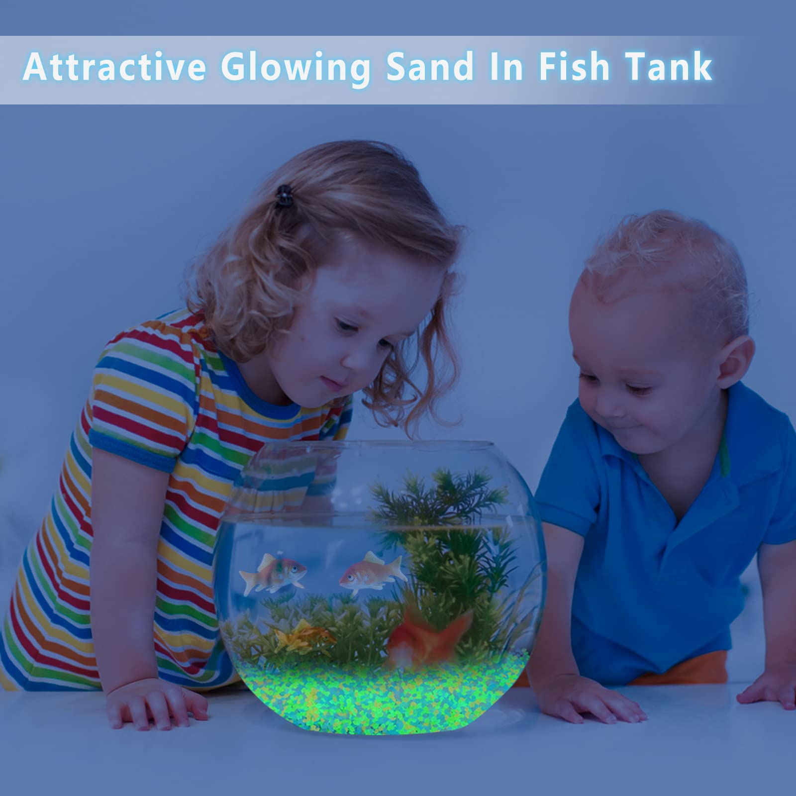 1000Pcs Luminous Sand Glow In  - Aquarium Fish Fishing incelemesi ve fiyatı