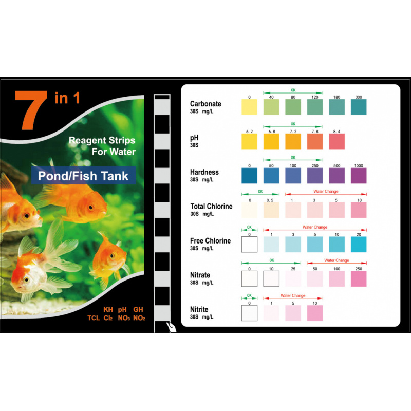 7-In-1 PH Test Strip, Aquarium - Aquarium Fish In Pond incelemesi ve fiyatı