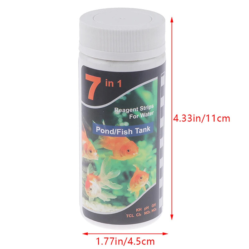 7-In-1 PH Test Strip, Aquarium - Aquarium Fish In Pond incelemesi ve fiyatı