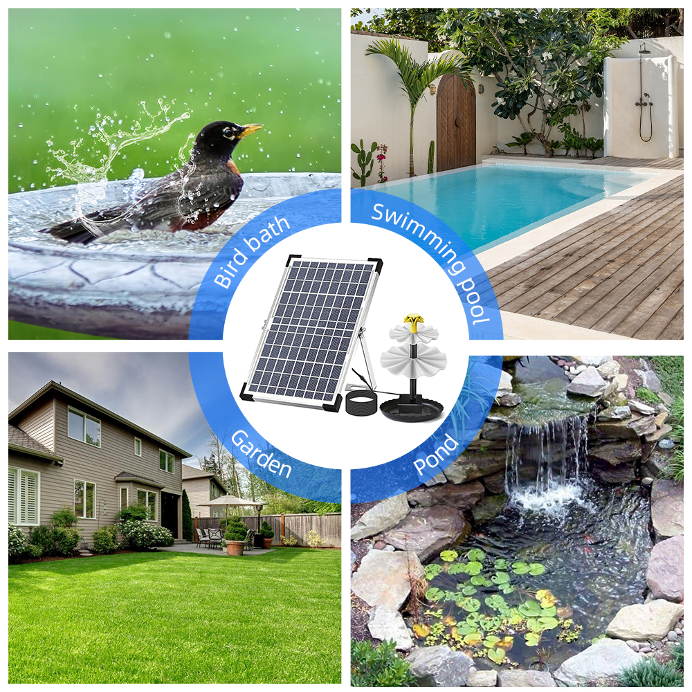 Solar Fountain Pump for Bird B - Aquarium Fish In Pond incelemesi ve fiyatı
