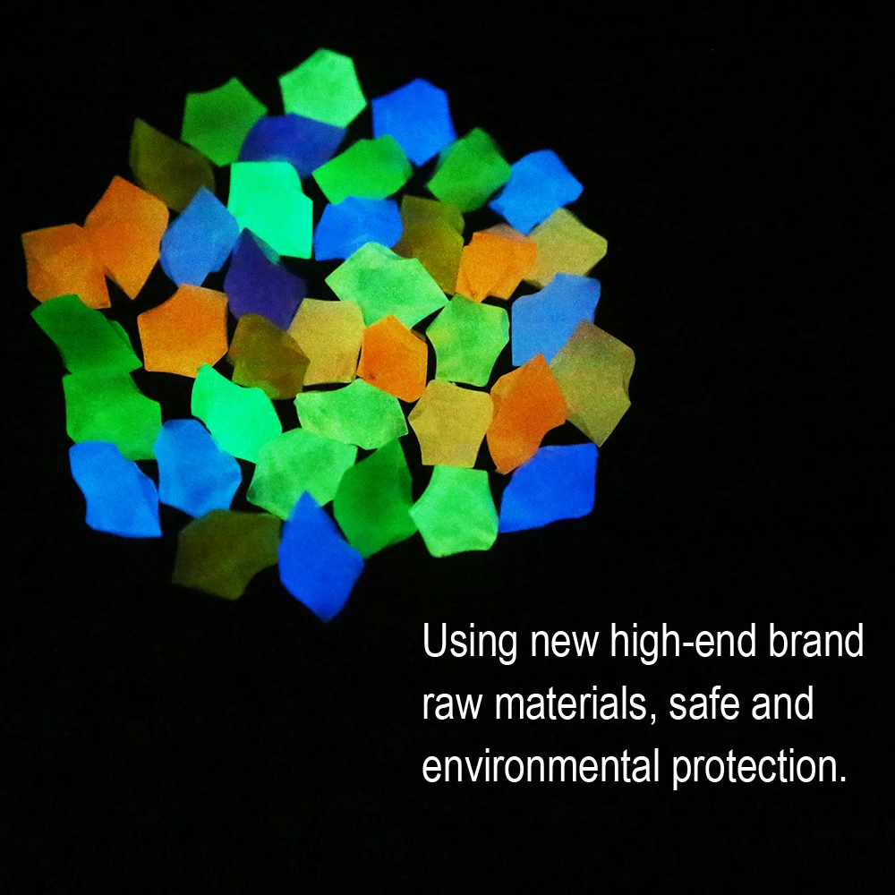 300Pcs Glow Rocks in The Dark  - Aquarium Decoration Rock incelemesi ve fiyatı