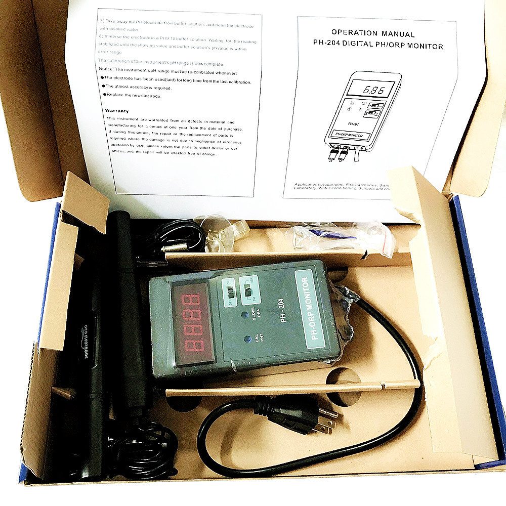 PH-204 Digital PH/ORP Meter wi - Aquarium Fish In Online incelemesi ve fiyatı