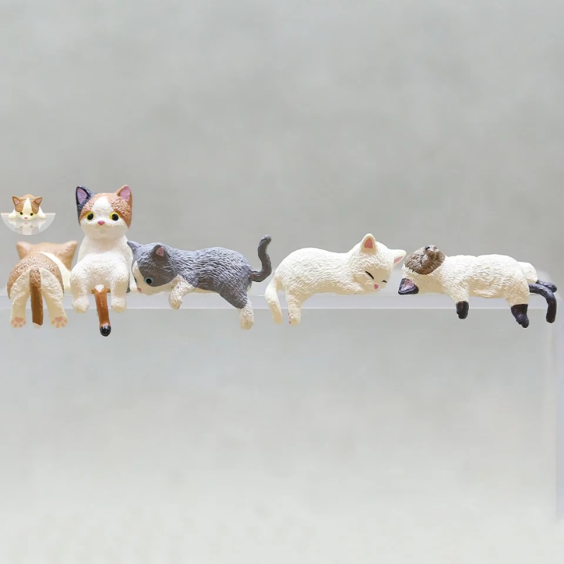 1Pc Cute Cartoon Cat PVC Home  - Aquarium Fish Names incelemesi ve fiyatı