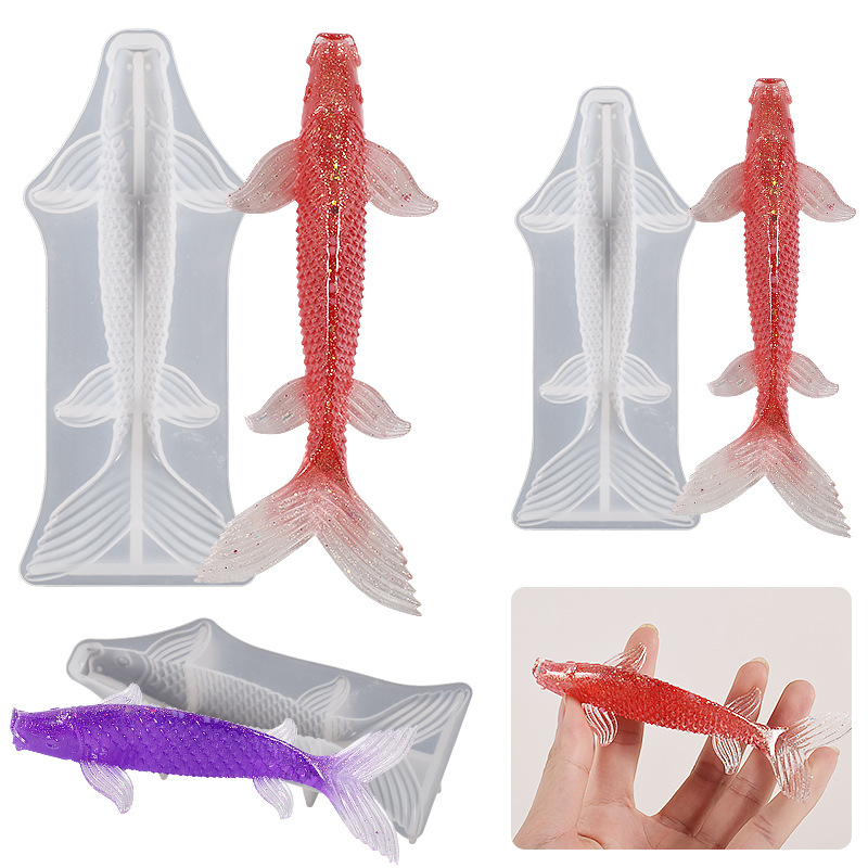 3D Koi Fish Shaped Epoxy Resin - Aquarium Fish Fishing incelemesi ve fiyatı