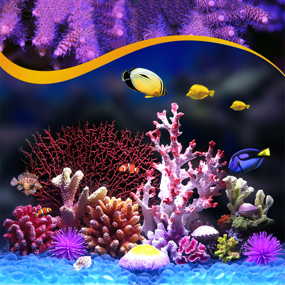 New Artificial Resin Coral Ree - Aquarium Fish Discus incelemesi ve fiyatı