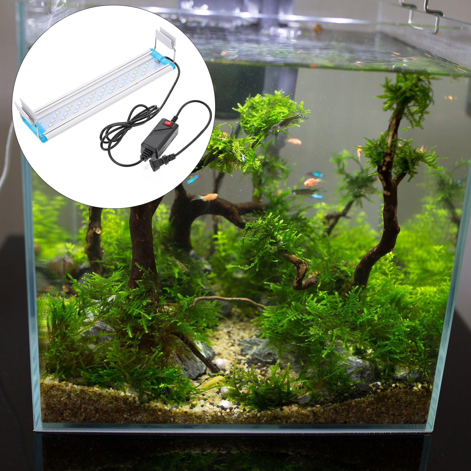 Tricolor LED Aquarium Light Hi - Aquarium Fish With Long Lifespan incelemesi ve fiyatı