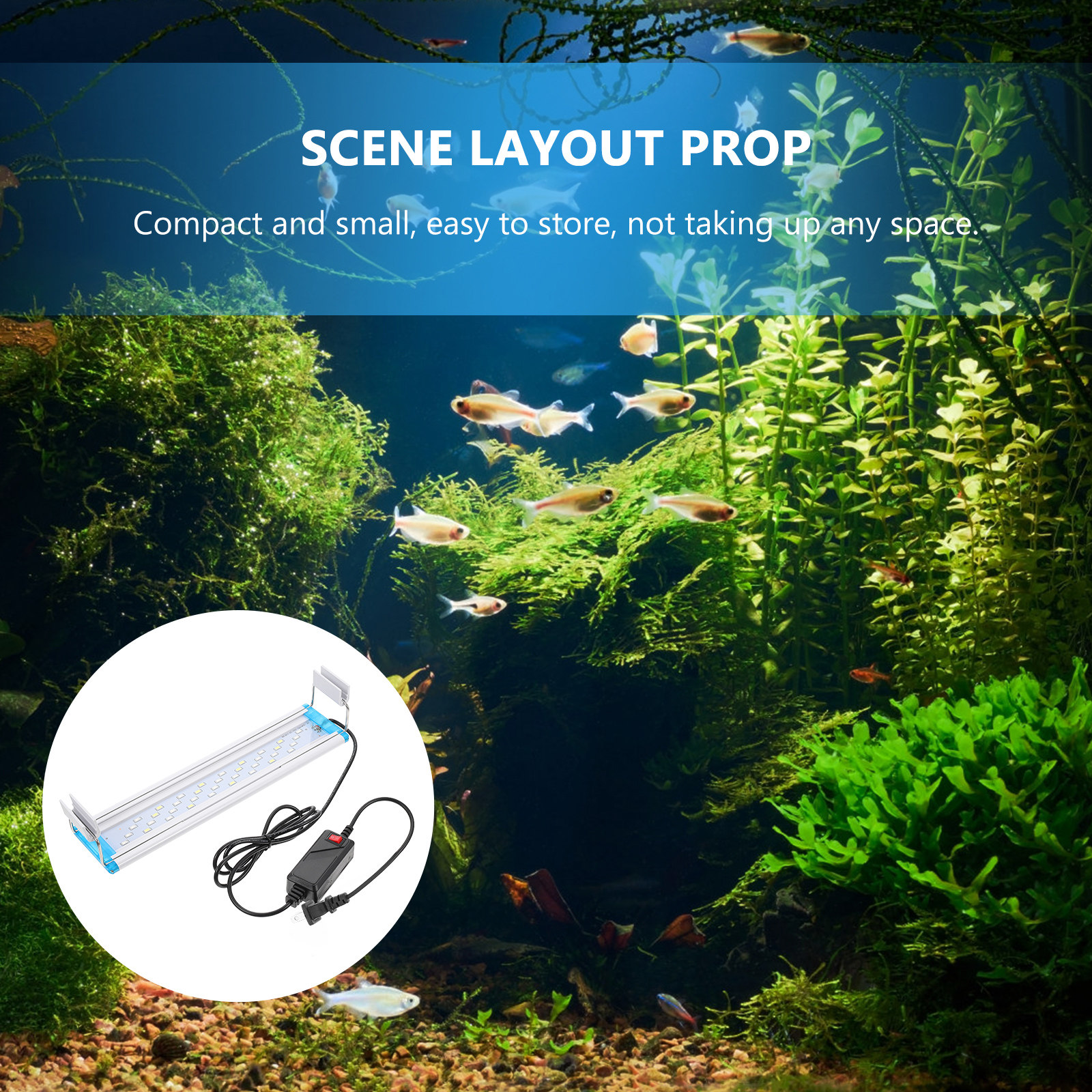 Tricolor LED Aquarium Light Hi - Aquarium Fish With Long Lifespan incelemesi ve fiyatı
