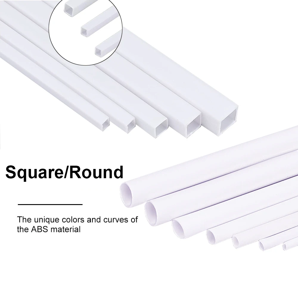 5pcs ABS plastic square tube h - Aquarium Fish Hiding Places incelemesi ve fiyatı