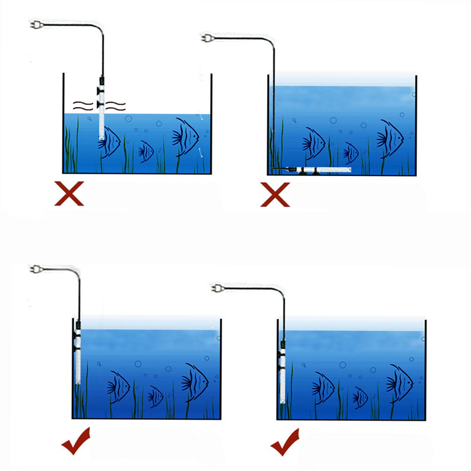 Submersible Heater Heating Rod - Aquarium Fish Cold Water incelemesi ve fiyatı