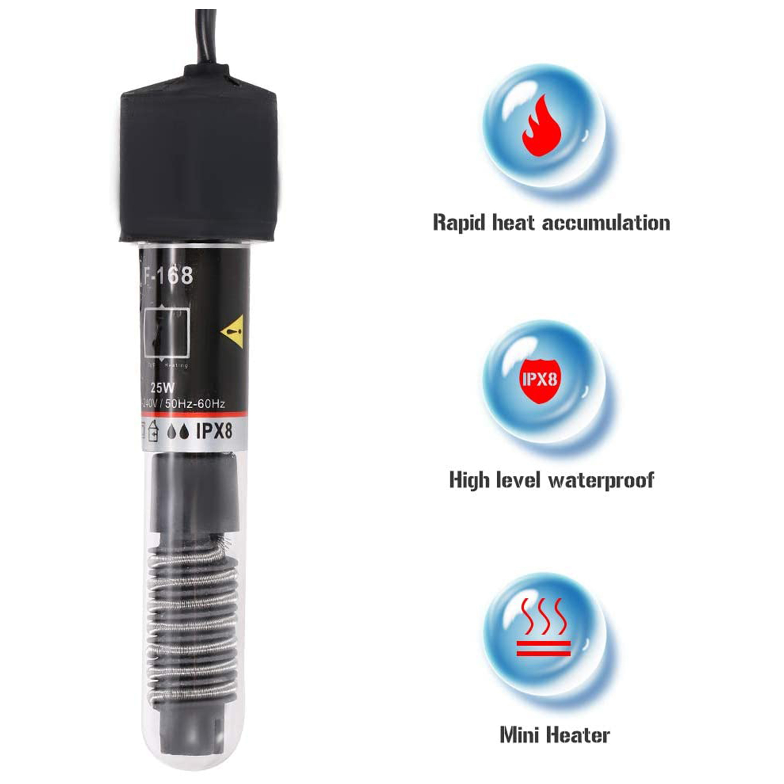 Mini Aquarium Heater Submersib - Aquarium Fish Cold Water incelemesi ve fiyatı