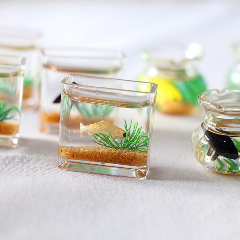 1Pc Mini Fish Tank Random Colo - Aquarium Fish Names incelemesi ve fiyatı