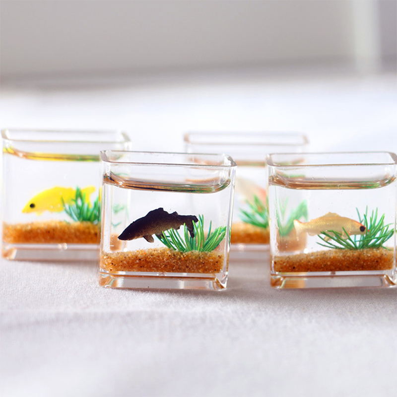 1Pc Mini Fish Tank Random Colo - Aquarium Fish Names incelemesi ve fiyatı