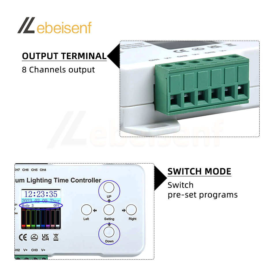 DC 12V 24V 8-Channel Programma - Aquarium Fish Common incelemesi ve fiyatı