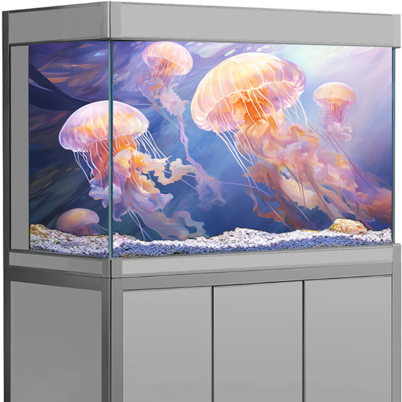 Aquarium Background Sticker Je - Aquarium Fish Discus incelemesi ve fiyatı