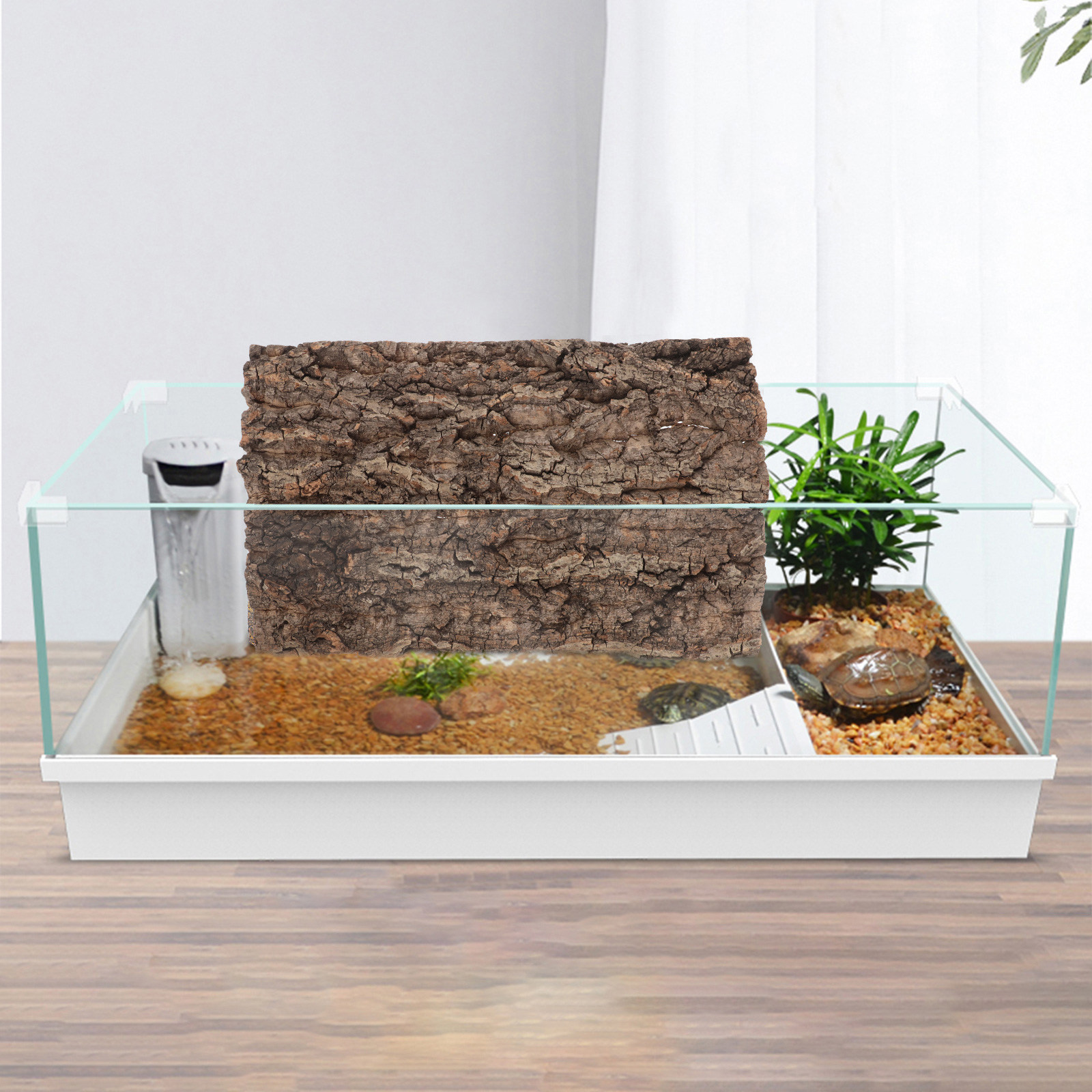 Natural Cork Bark Background B - Aquarium Fish Fishing incelemesi ve fiyatı