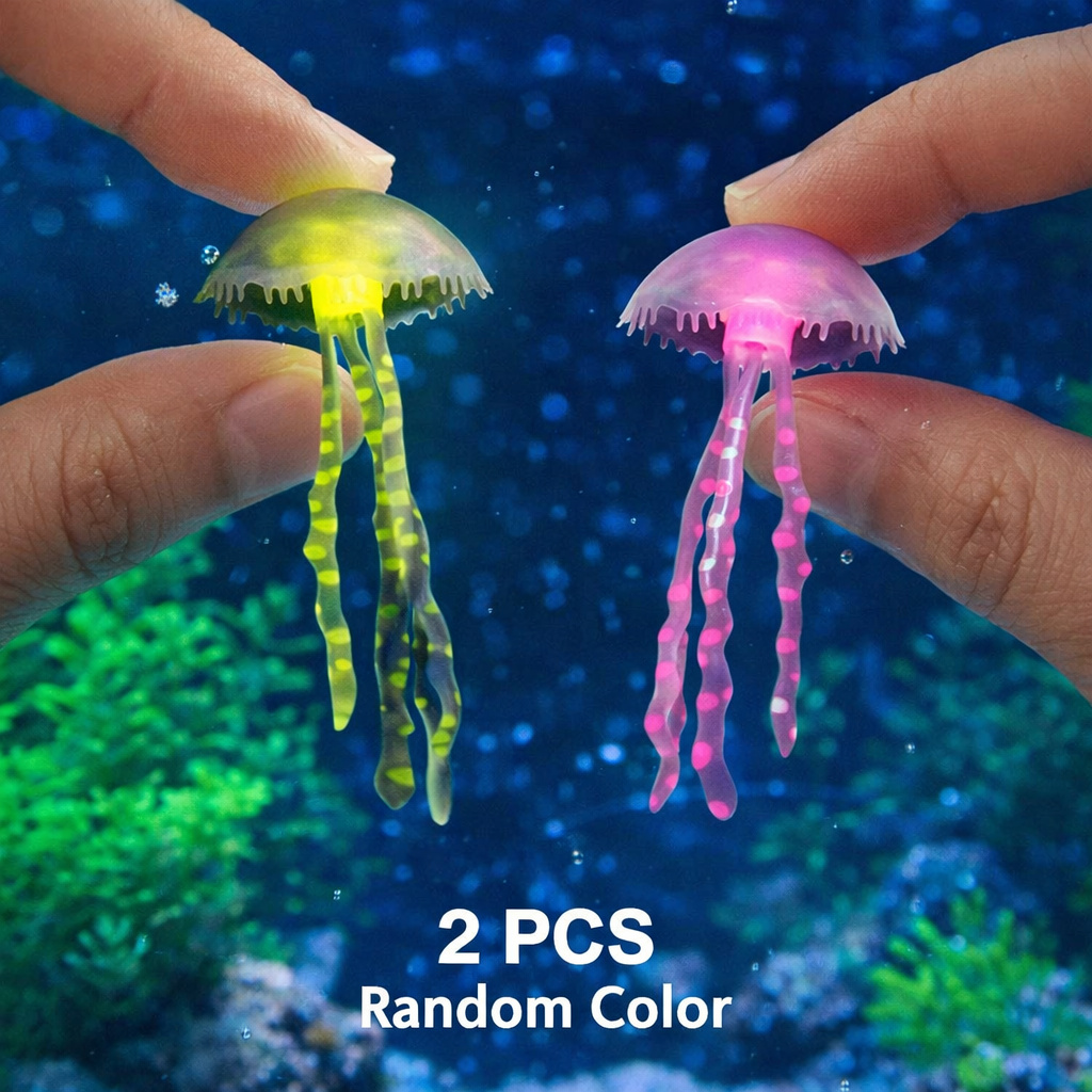 Luminous Simulation Jellyfish  - Aquarium Fish Discus incelemesi ve fiyatı